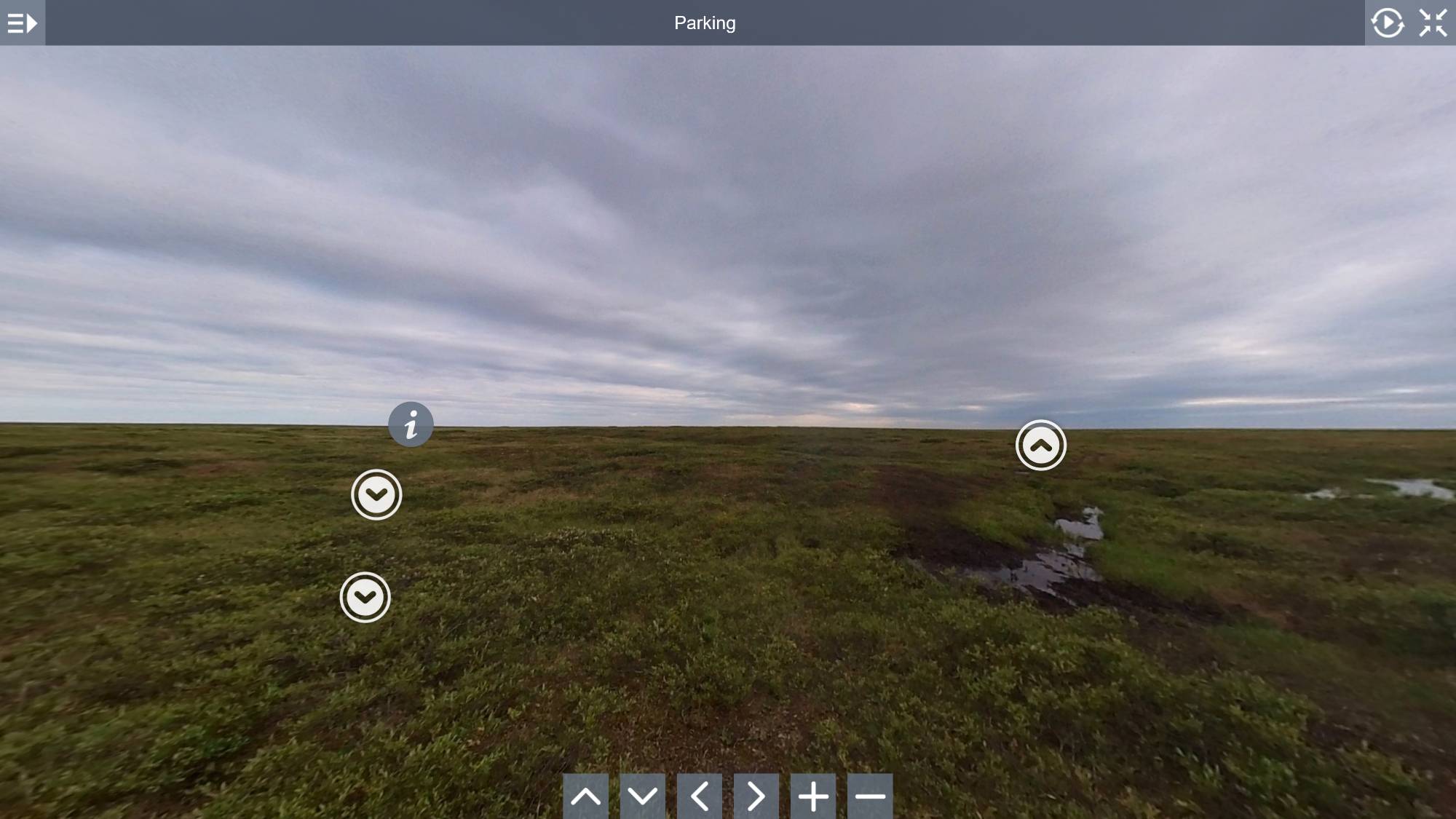 Screenshot of a tour of Atqasuk sites
